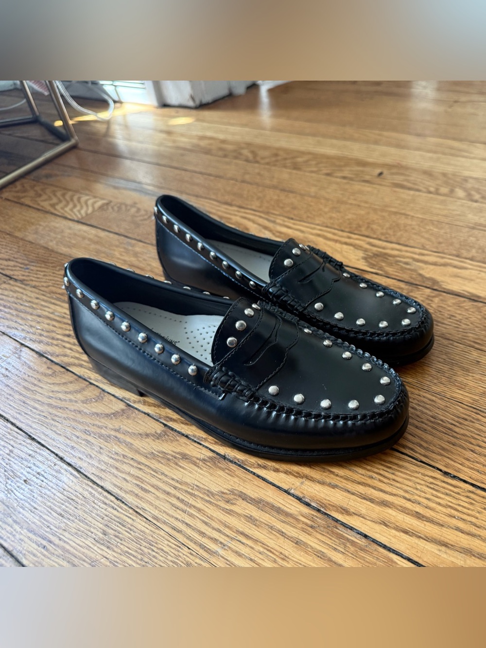 RE/DONE x Weejuns The Whitney Loafer Metallic Studs - Size 7.5